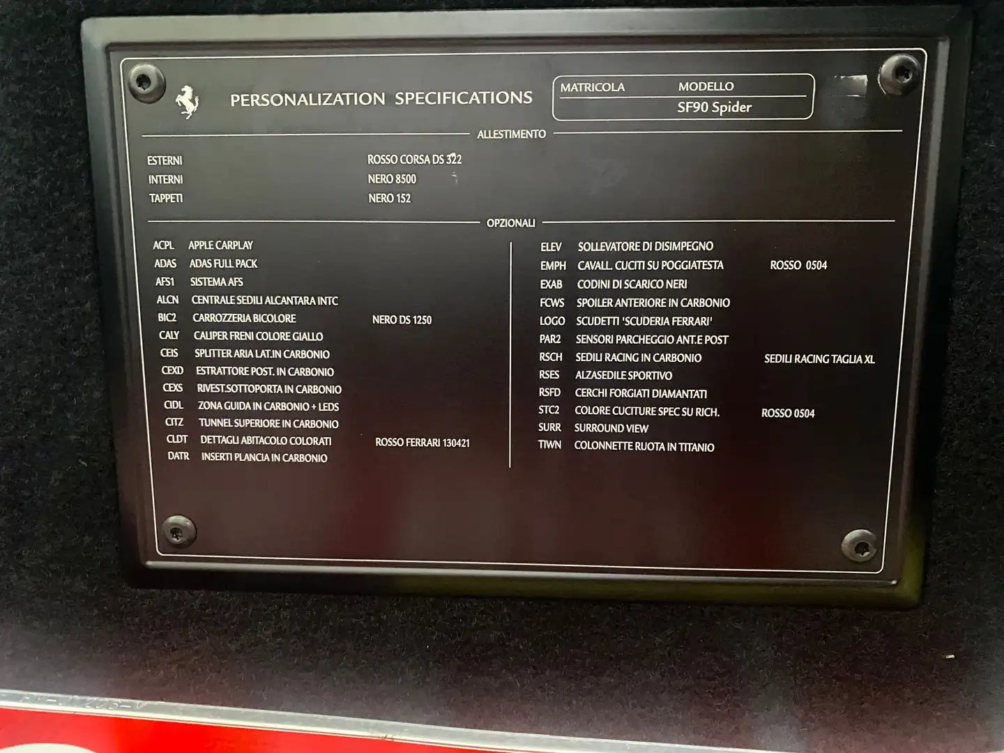 Ferrari SF90 Spider – 2023