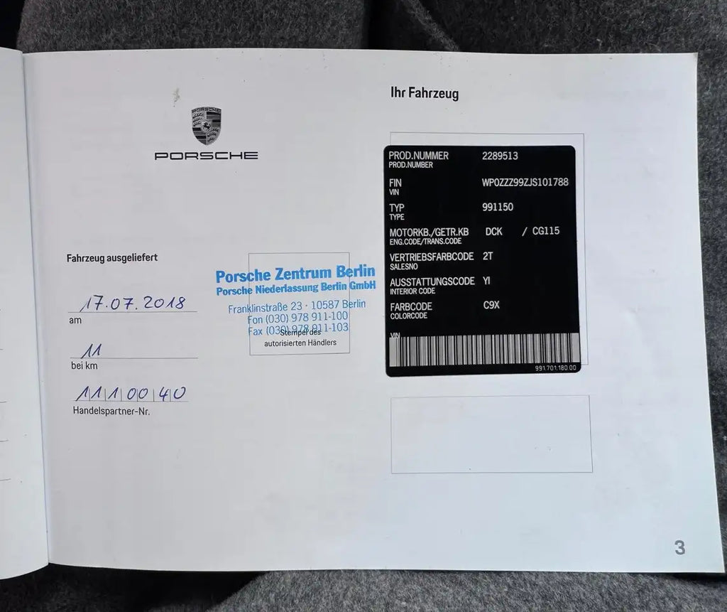 Porsche 911 Carrera T