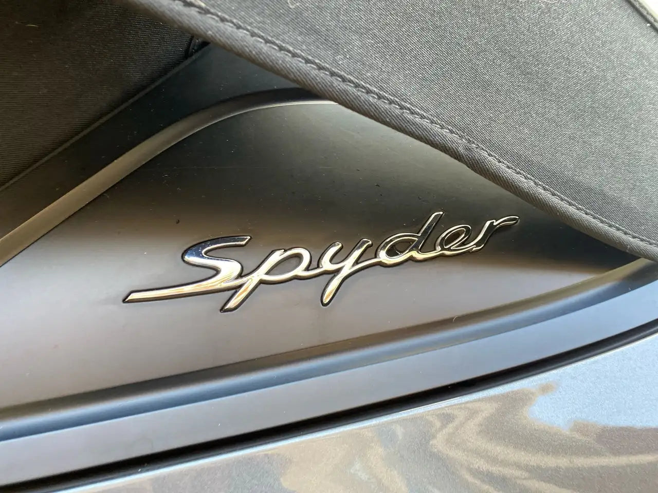 Porsche Boxster 981 Spyder - 2016